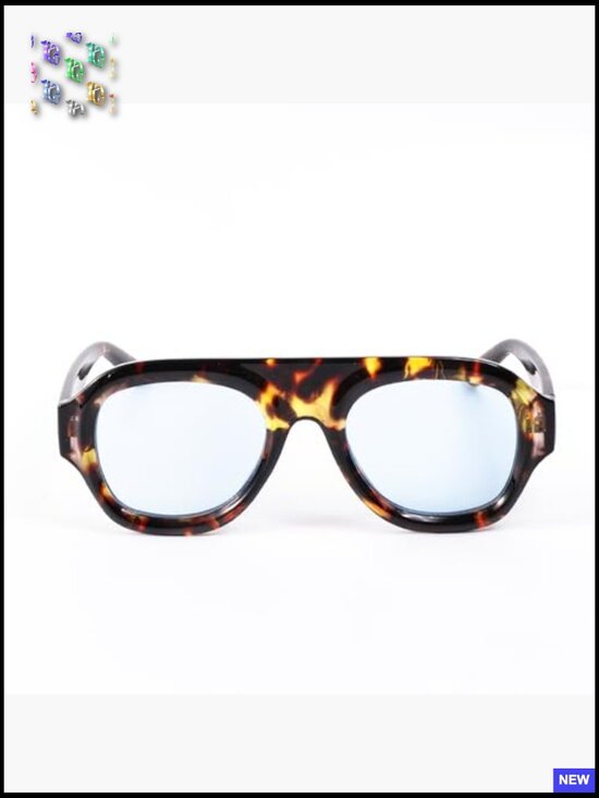Retro Aviator Sunglasses Square Oversized Shield Style Classic Trendy Fashion main image 7